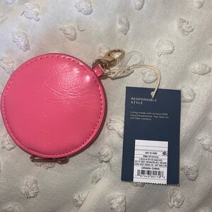 NWT Coral Pink Universal Thread Circle Pouch